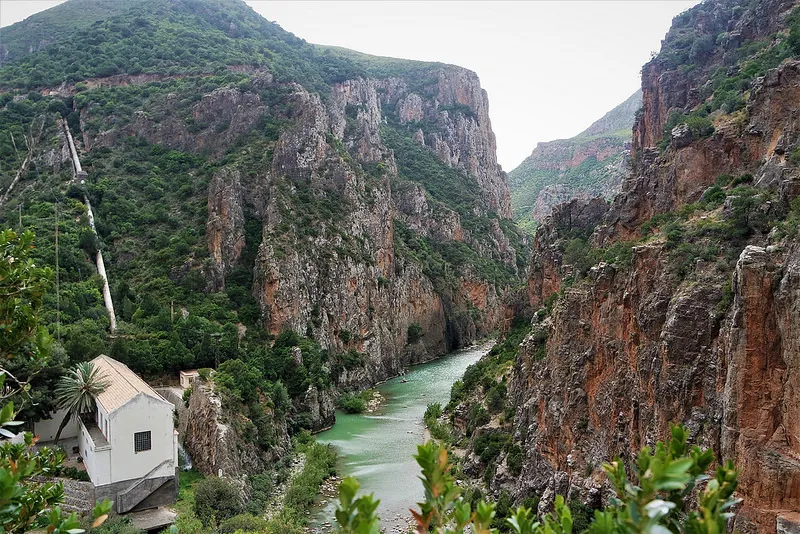 Recursos naturales de Marruecos 3 Desfiladeros del Rif Marruecos