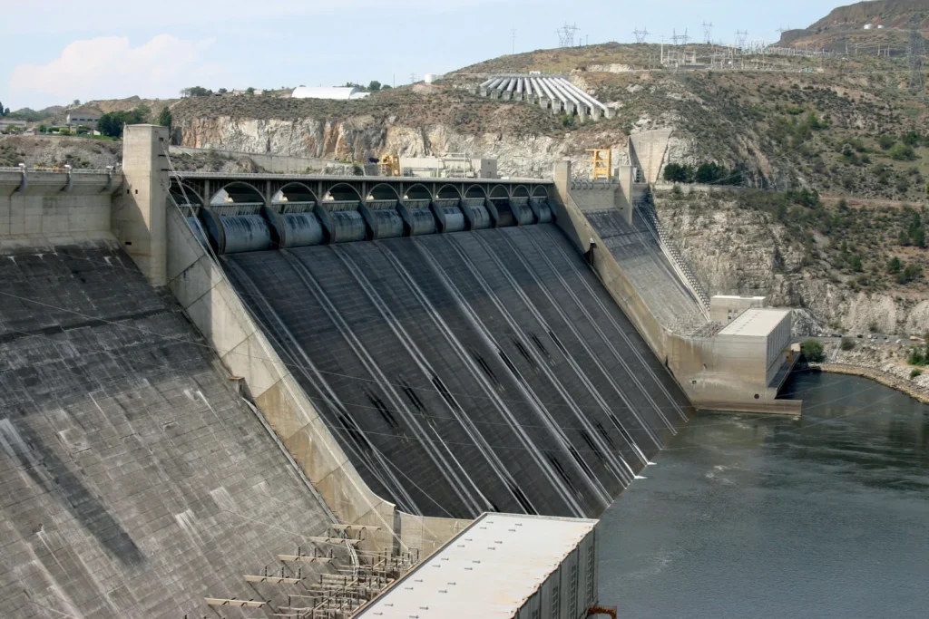 Grand Coulee Dam Columbia River Washington