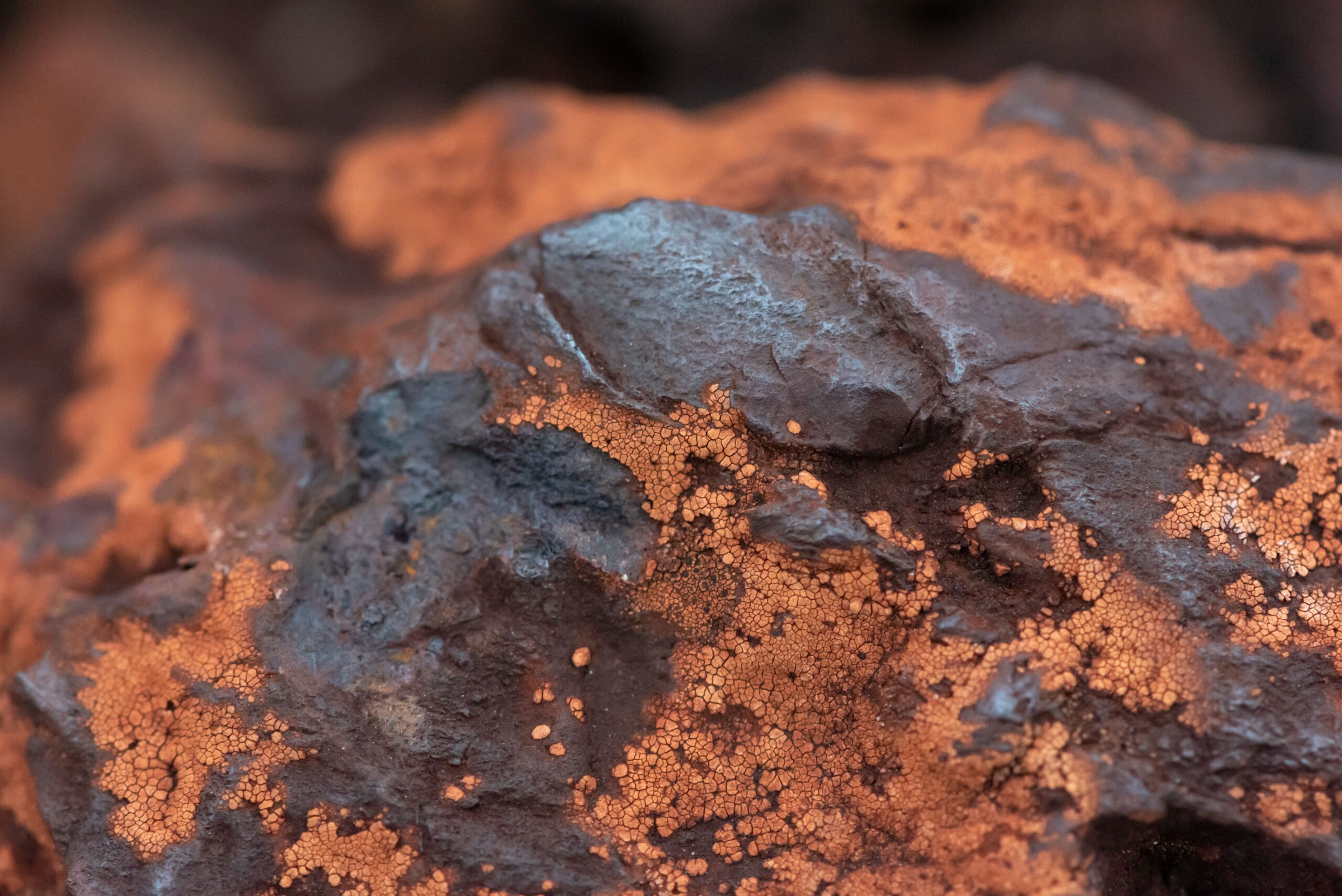 Textura de mineral de hierro de Minas Gerais, Brasil